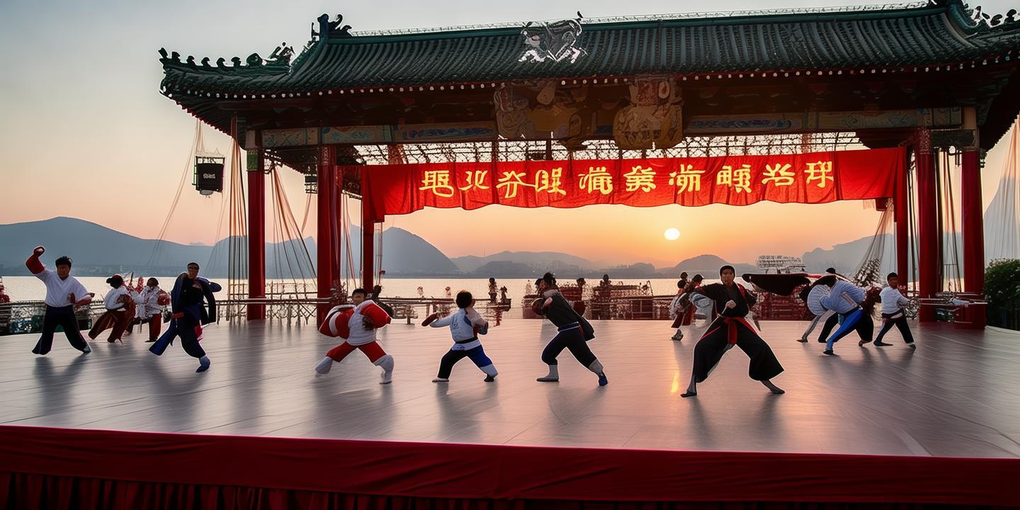 长江流域非遗武术展演:岳家拳与孔门拳同台竞技,传承千年武术风采